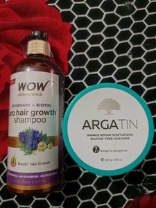 Pack Of 2 Rosemary Shampoo, Hair Mask