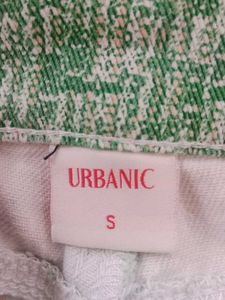 Urbanic Green Flared denim
