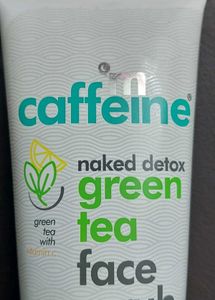 mcaffeine green tea face scrub