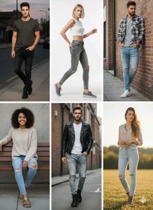 Stylish Ripped Jeans