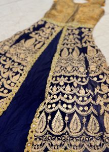 Elegant Embroidered Ethnic Gown