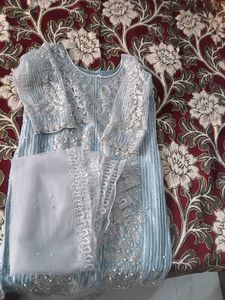 Elegant Embroidered Kurta Set