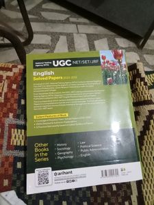 UGC NET SET .JRF English Book Solved Papers