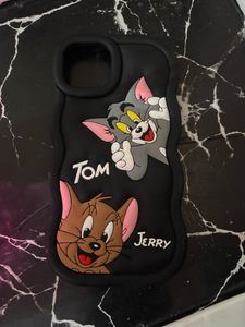 I Phone 15 Plus Tom And Jerry Cover