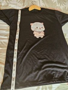 Black Casual T Shirt