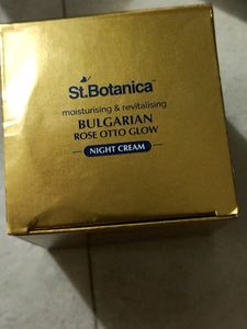 St Botanica Bulgarian Rose Otto Glow Night Cream