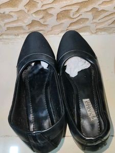 2 Pair Of Black Jotis With Heels