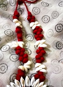 Handmade Shell&amp; Wool Combined Jewellery