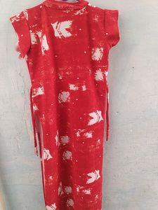 Red Kurti