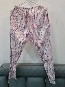 Pink Marble Print Button-Down