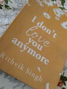 I Don't Love You Anymore by Rithvik Singh