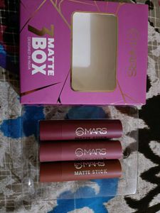 Mars Matte Lipstick Set