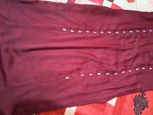 Elegant Maroon Kurta