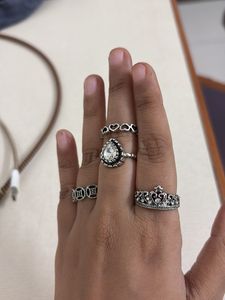 Silver Ring Set