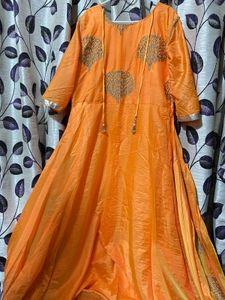 Elegant Orange Kurta