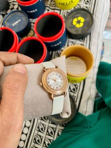 Timex Women's Silver-Toned Watch