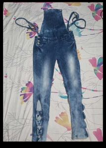 Women Denim Jumpsuit
