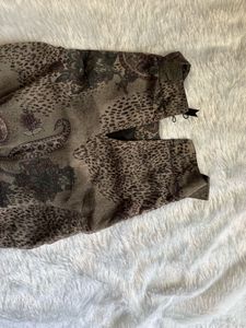 Elegant Paisley Print Dress