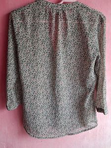 Harpa Floral Button-Down Blouse