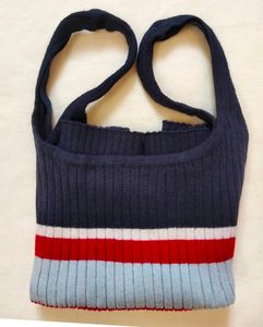 Stripe Crop Top