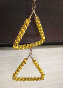 Triangle Beaded Earrings