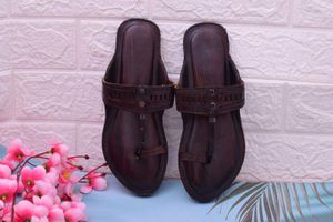 3 PAIR Leather Kolapuri CHAPPAL