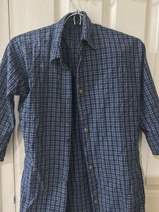 Checked Blue Shirt