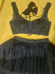 Black Lehenga
