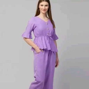 Lavender Two-Piece Set
