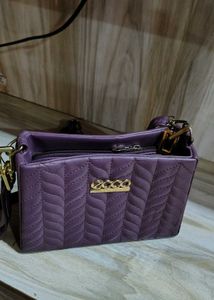 Purple Sling Bag