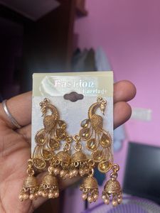 Peacock Earrings