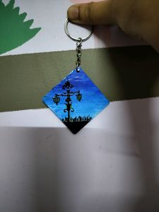 Handmade Wooden Keyring ❤️