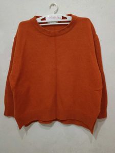 Rust Orange Sweater