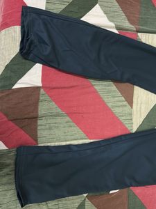 Blue Casual Pants