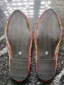 Embroidered Jutti Shoes