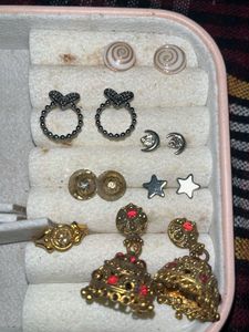 Assorted Earrings &amp; Ring Set