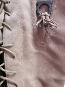 Lace-Up Over-the-Knee Boots