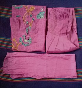 Pink Patiala Suit