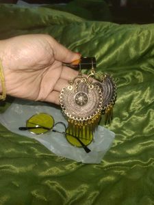 Buy Yellow Round Sunglasses Get Long Earrings Free