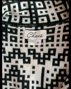 Black &amp; White Imported Sweater