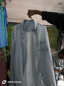 H&amp;M Light Blue Button-Down Shirt