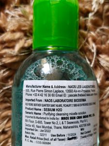Bioderma Sebium H2O Micellar Water