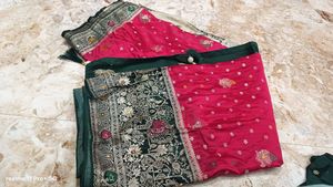 pashmina silk saree