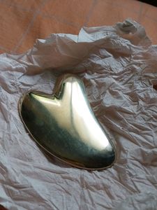 Just Herbs Kansa Gua Sha Face Massage Tool