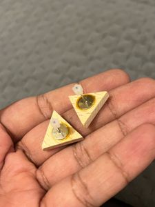 6 Set of Unique Wooden Earrings