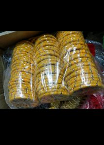 Pack of 20  Handmade Woolen Gota Bangles/Chakr