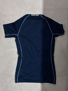 Rare blue Nike compression Tee