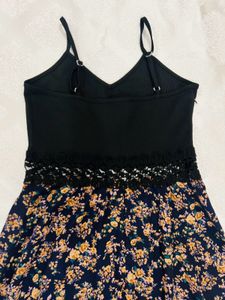 Floral Mid Length Dress