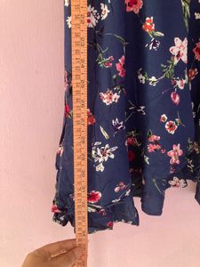 AJIO Floral Mini Dress