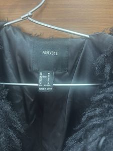 Fuzzy Black Jacket